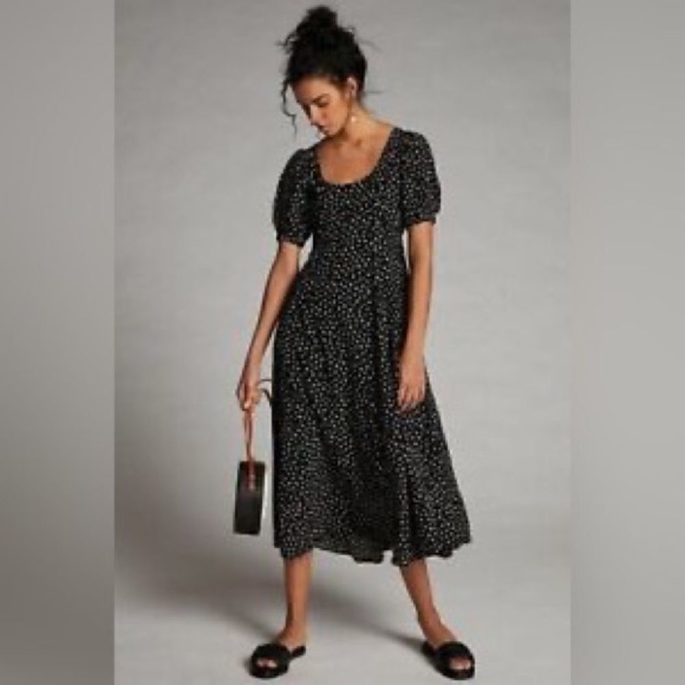 Anthropologie - Faithfull The Brand Morgana Eveline Floral Midi Dress